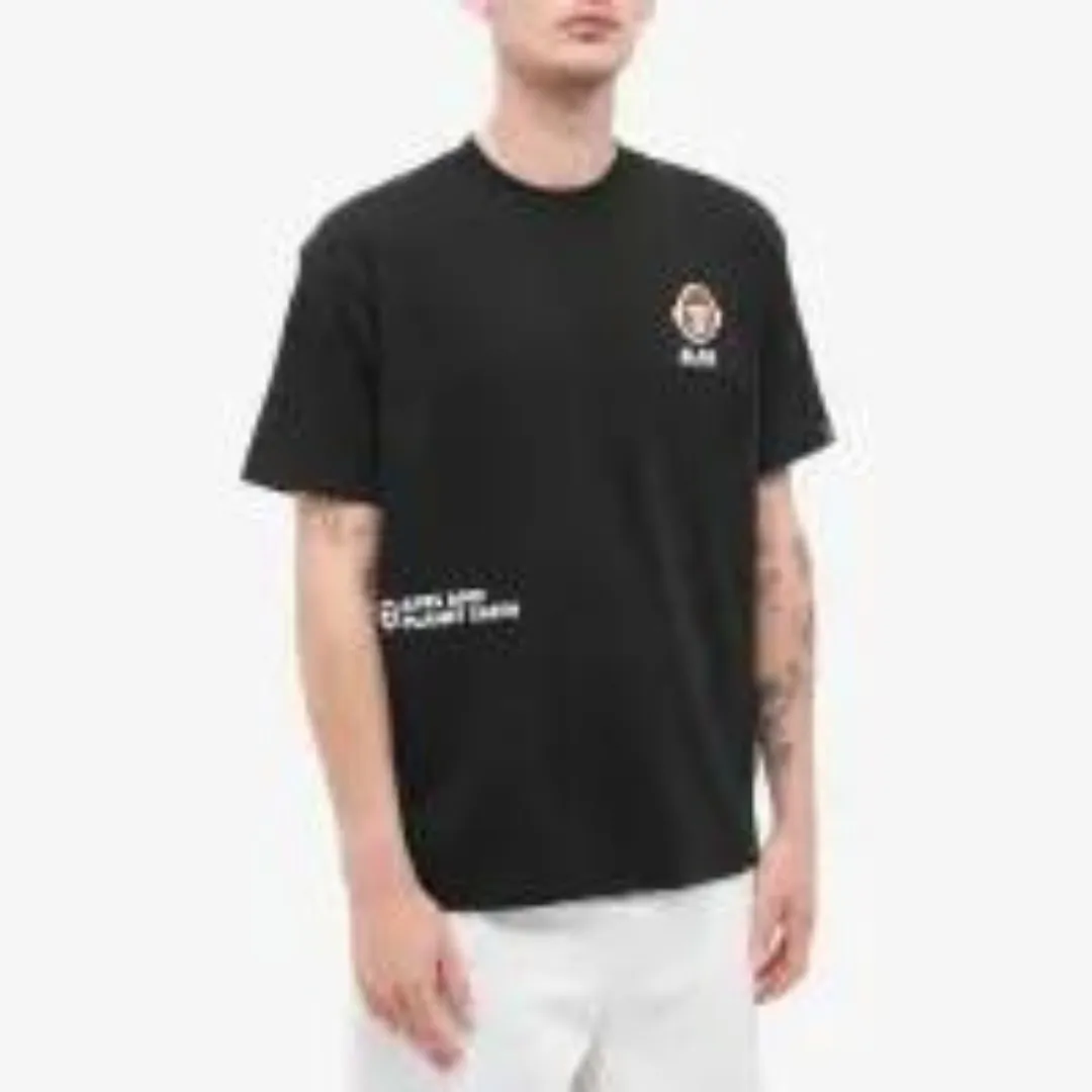 A BATHING APE  |Crew Neck Unisex Street Style Cotton Short Sleeves Oversized