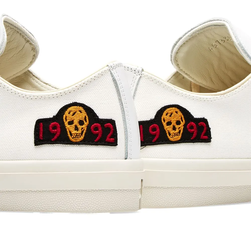 Alexander McQueen Canvas Patch SneakerWhite