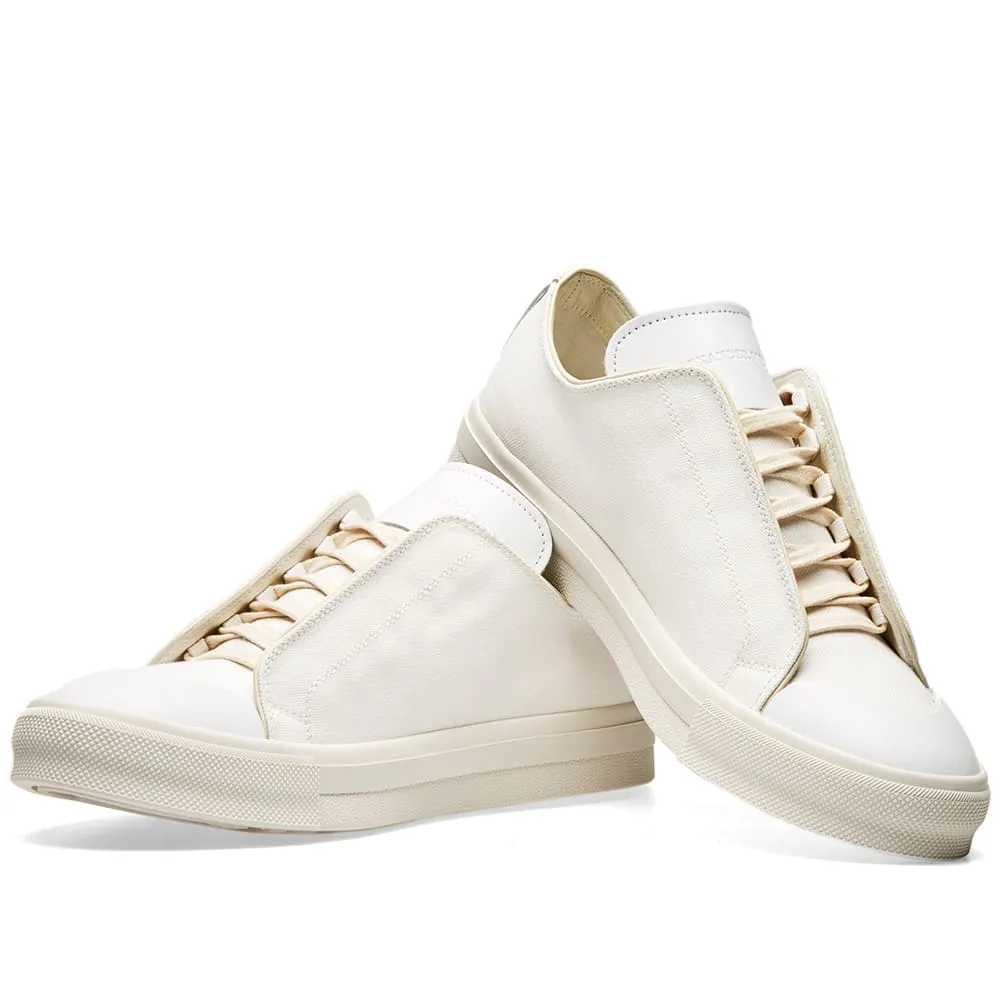 Alexander McQueen Canvas Patch SneakerWhite