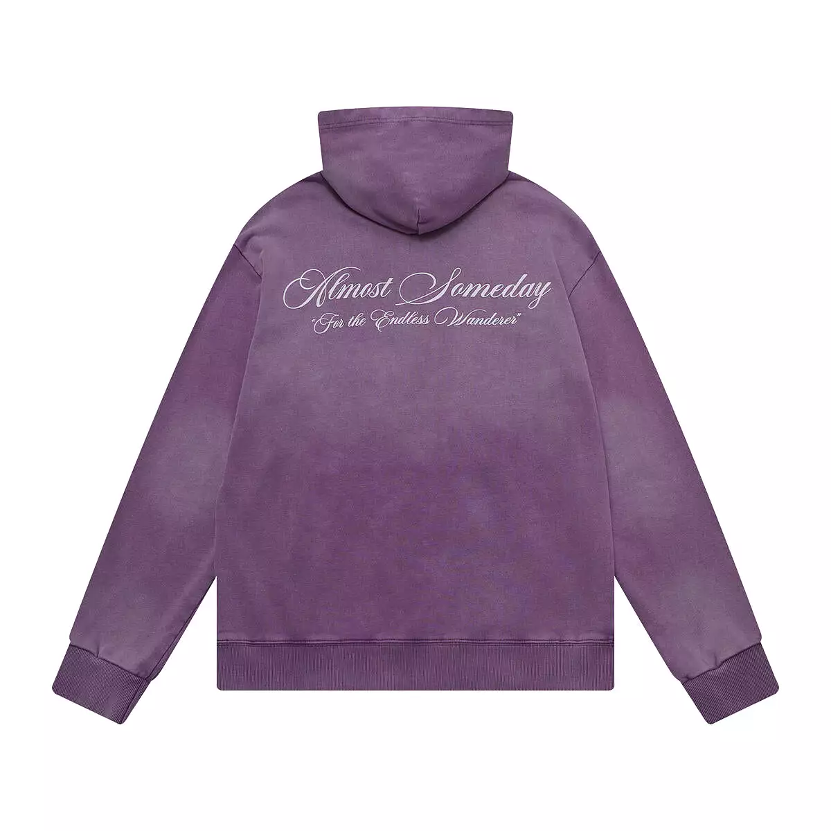 Almost Someday SIGNATURE SUNFADE HOODIE 2.0 (sunfade purple)