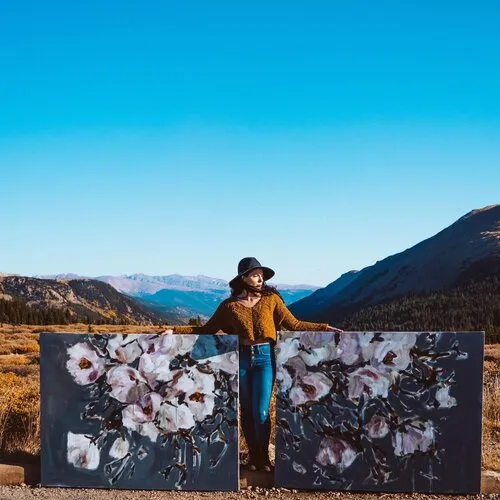 Amber (Diptych)