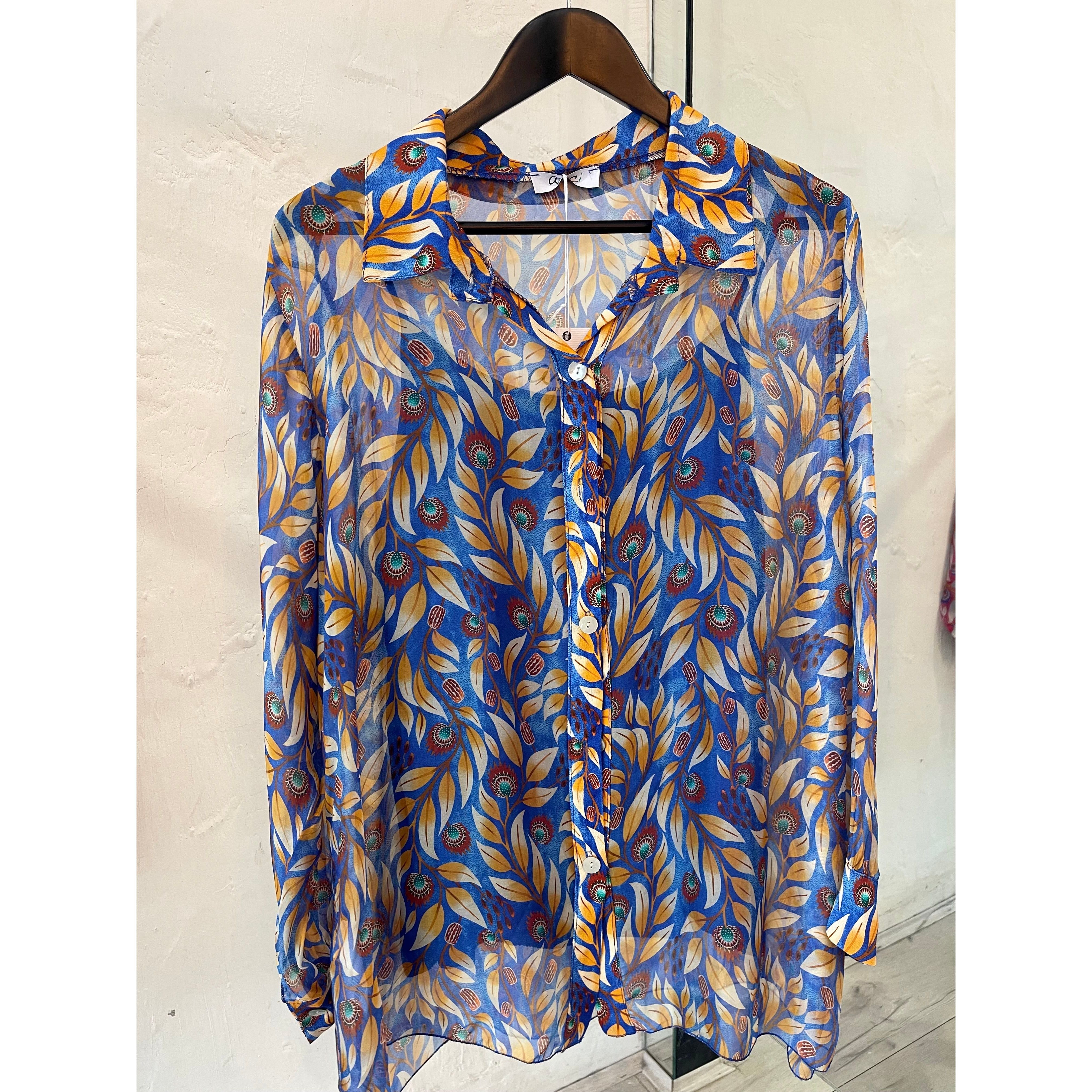 AMICI FERN SILK SHIRT