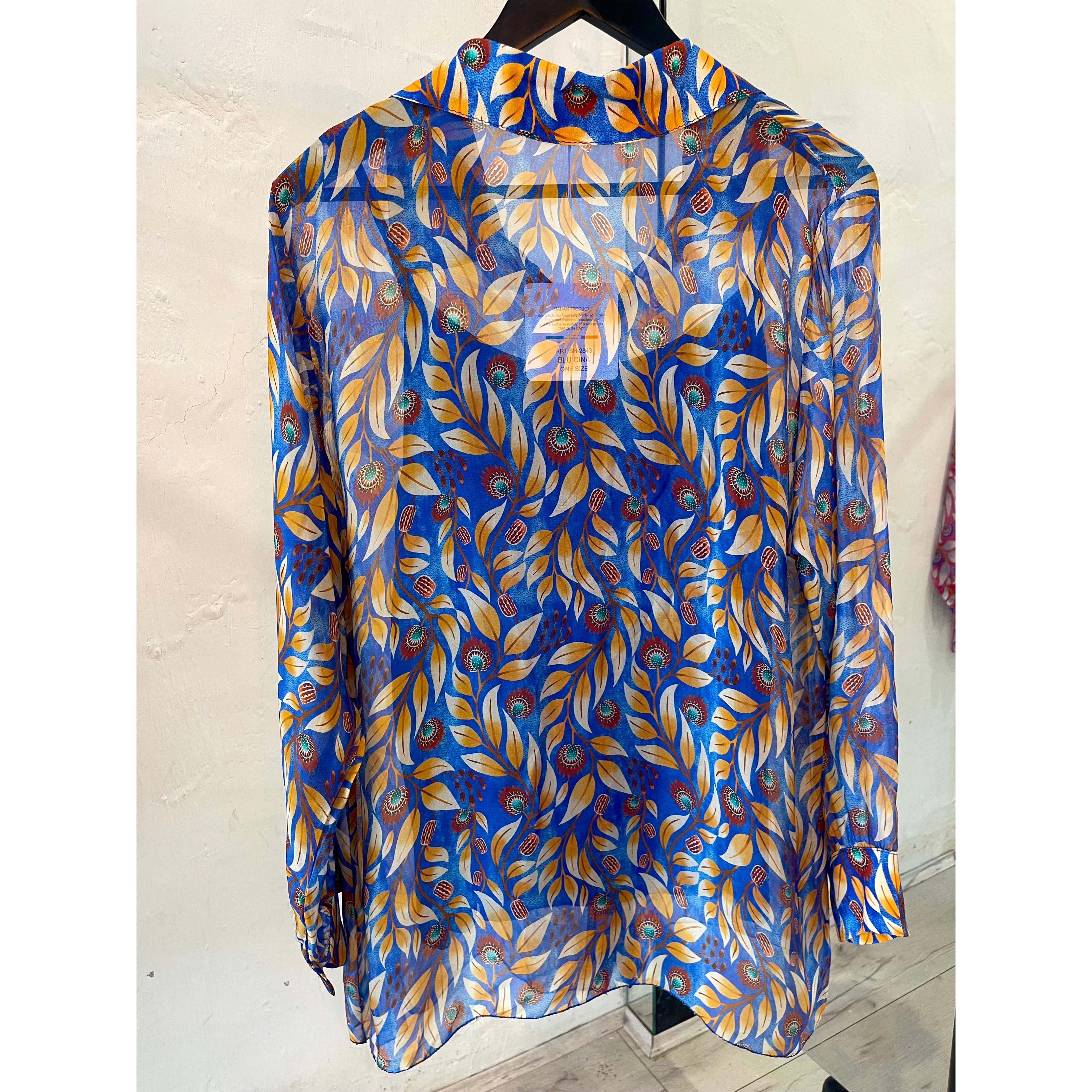 AMICI FERN SILK SHIRT