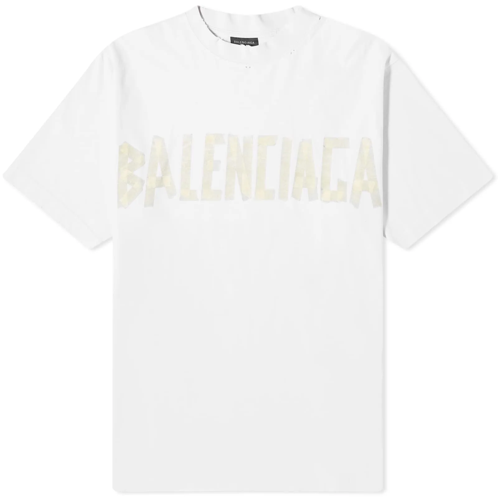 BALENCIAGA  |Crew Neck Street Style Cotton Logo Military Luxury