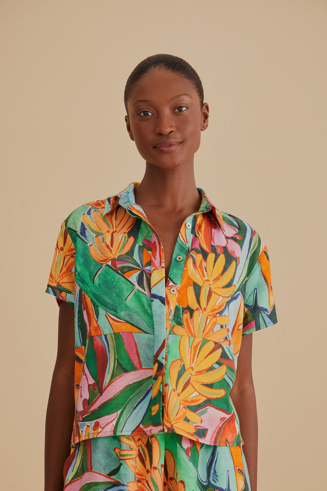 Banana Foliage Shirt {Farm Rio}