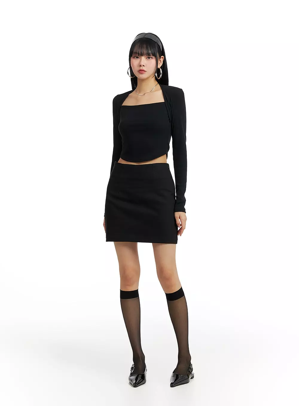 Basic Mini Skirt IF402