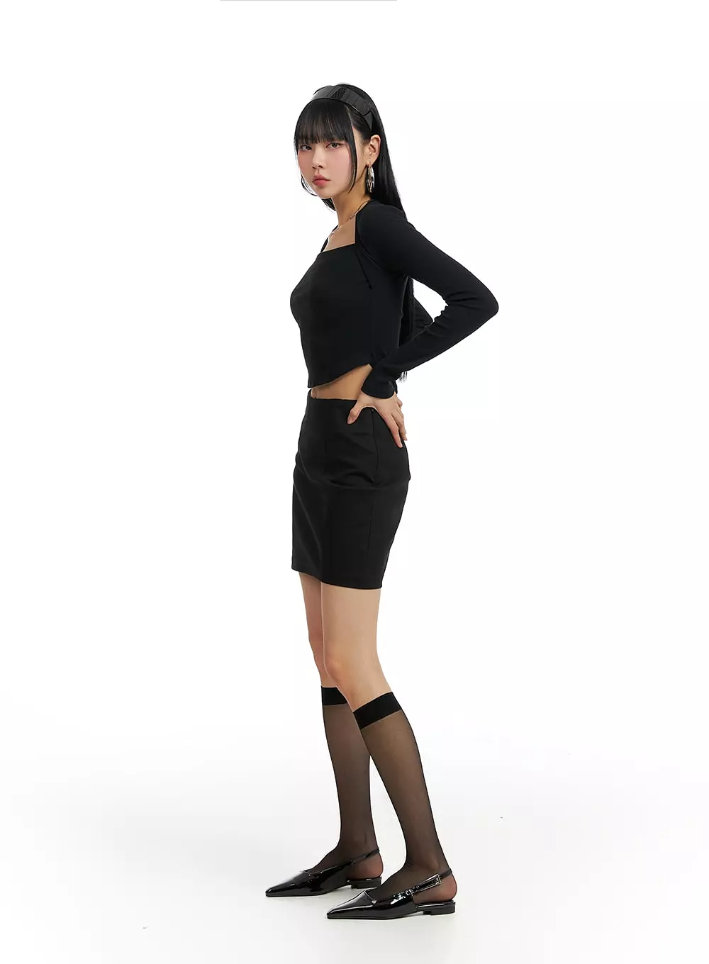 Basic Mini Skirt IF402