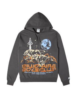 BBC Hunt For The Moon Hoodie Asphalt