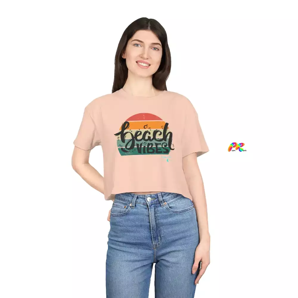 Beach Vibes Women's Crop T-Shirt