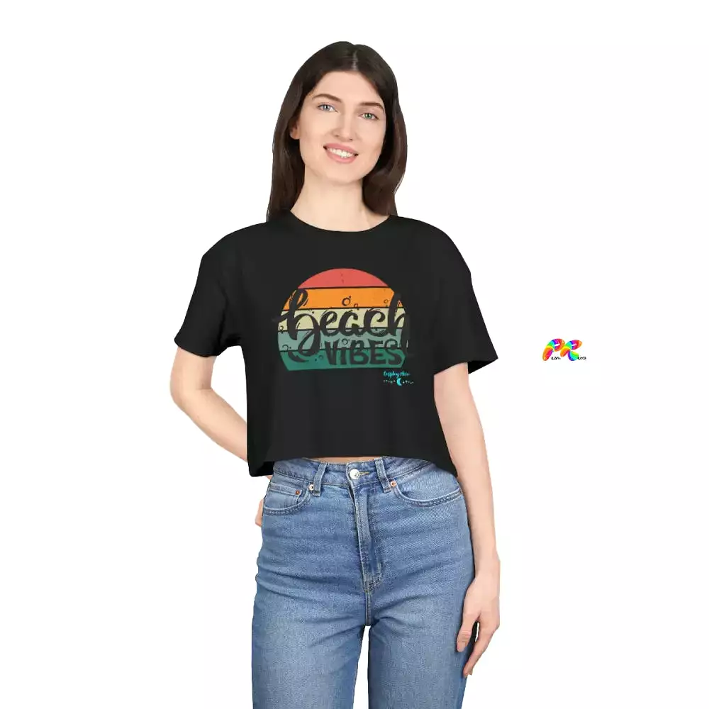 Beach Vibes Women's Crop T-Shirt