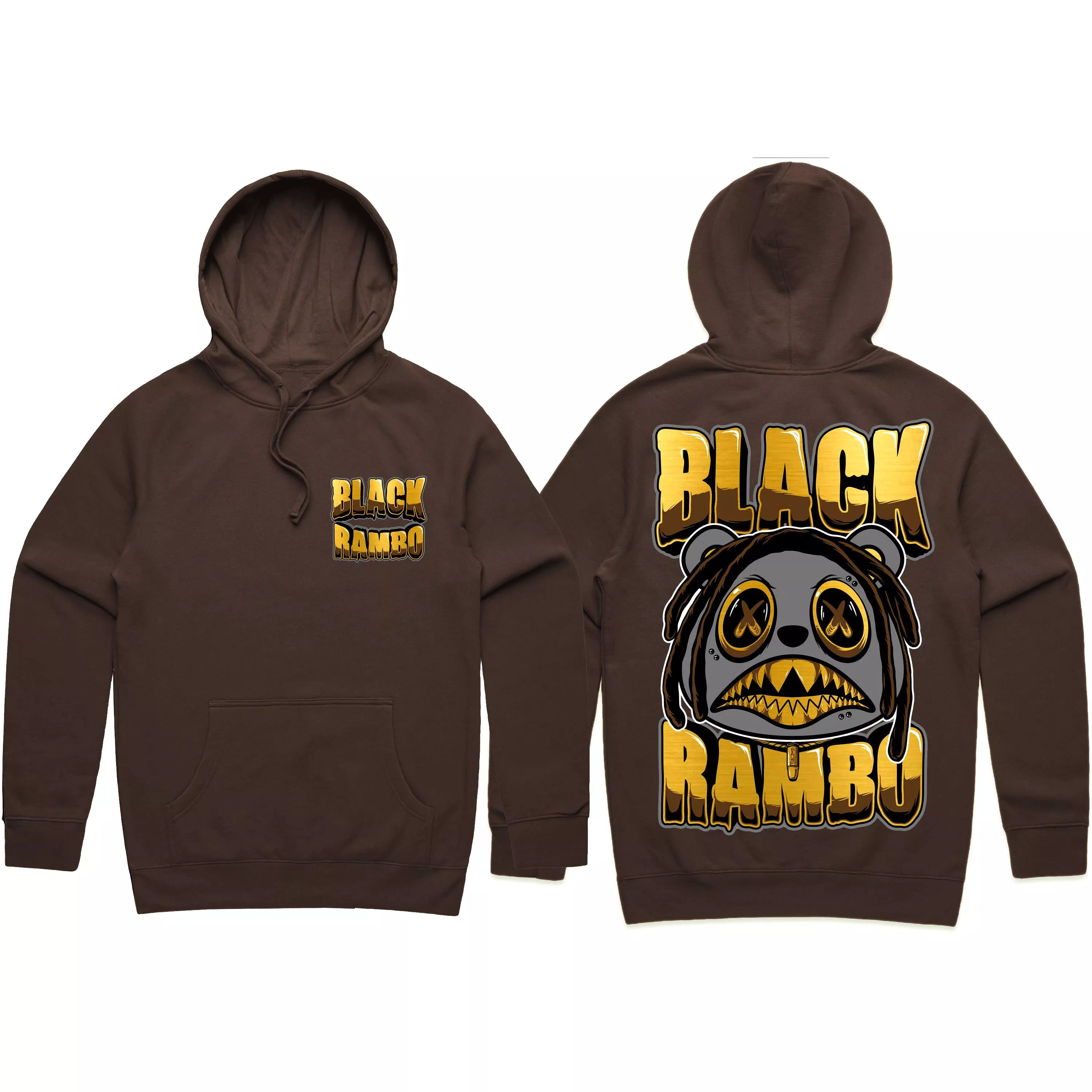 BLACK RAMBO x BAWS : Hoodies