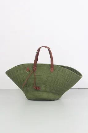 Borsa Mare Canvas Militare