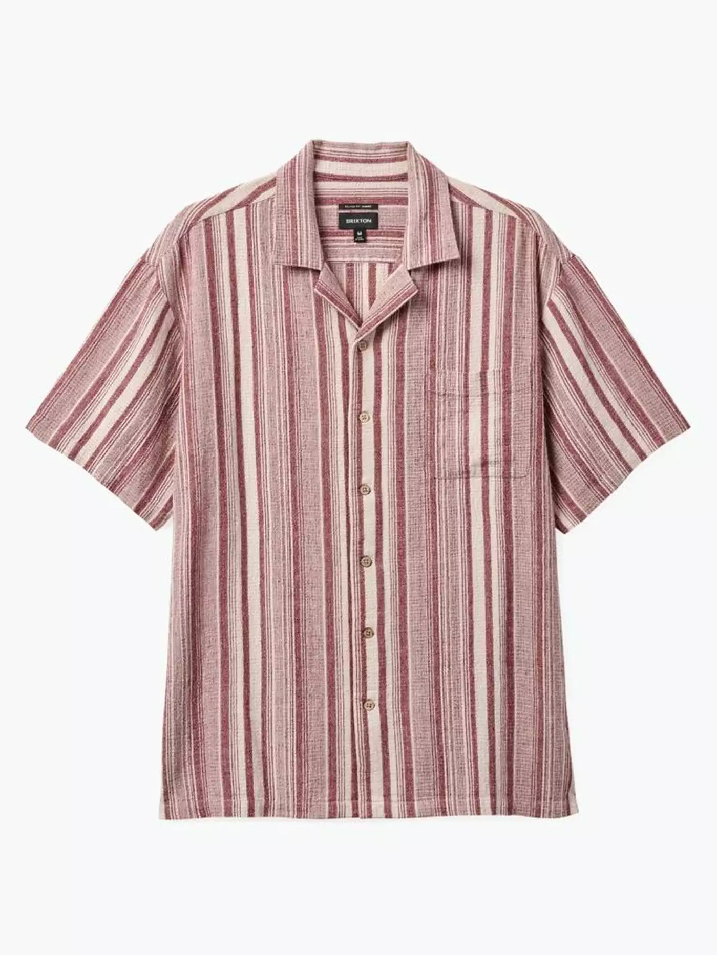 Bunker Seersucker Short Sleeve Buttondown Shirt