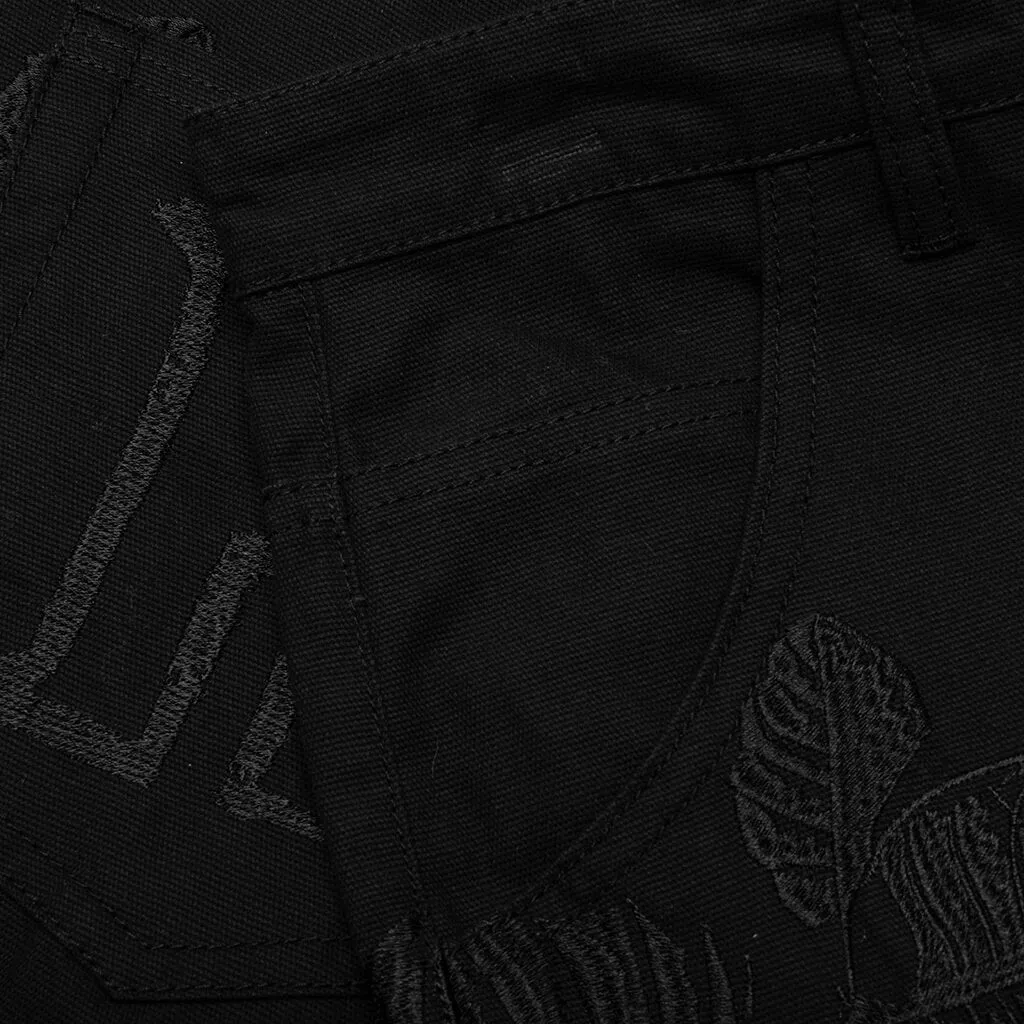 Canvas Shorts - Black