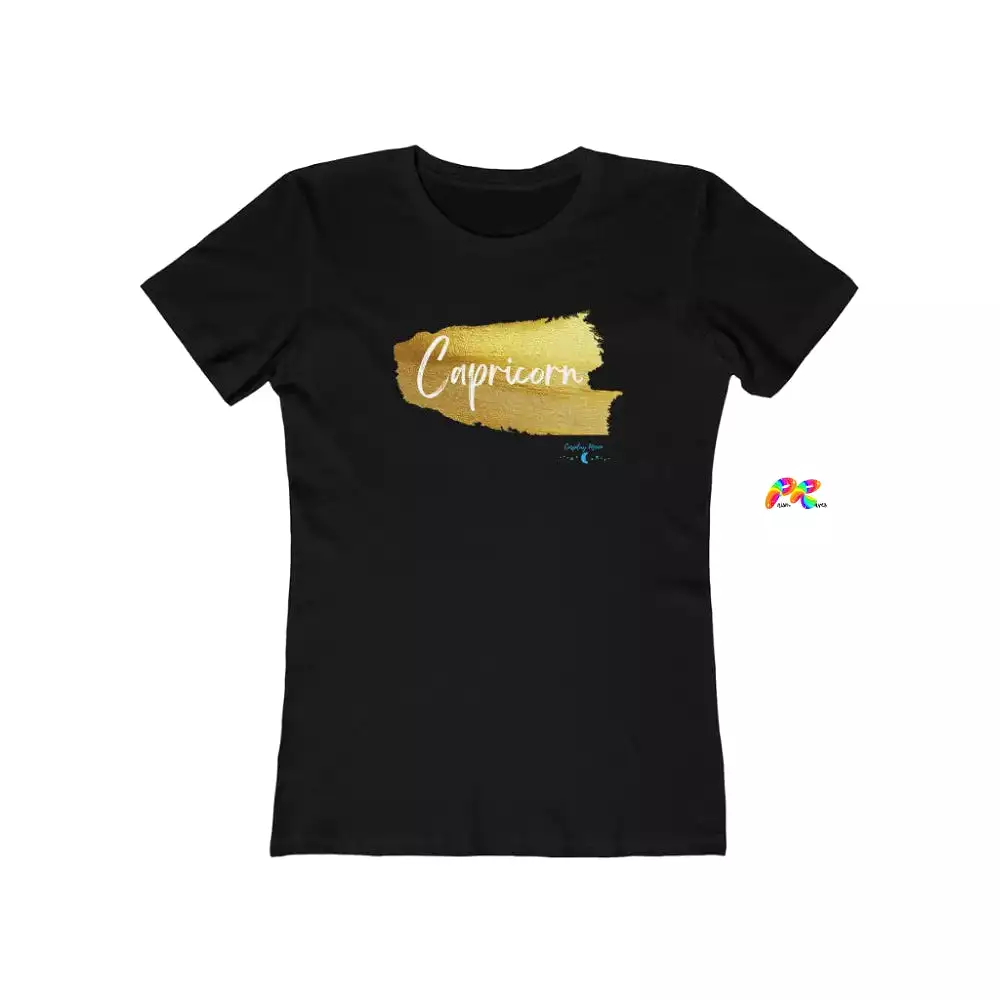 Capricorn Zodiac Women's The Boyfriend T-Shirt