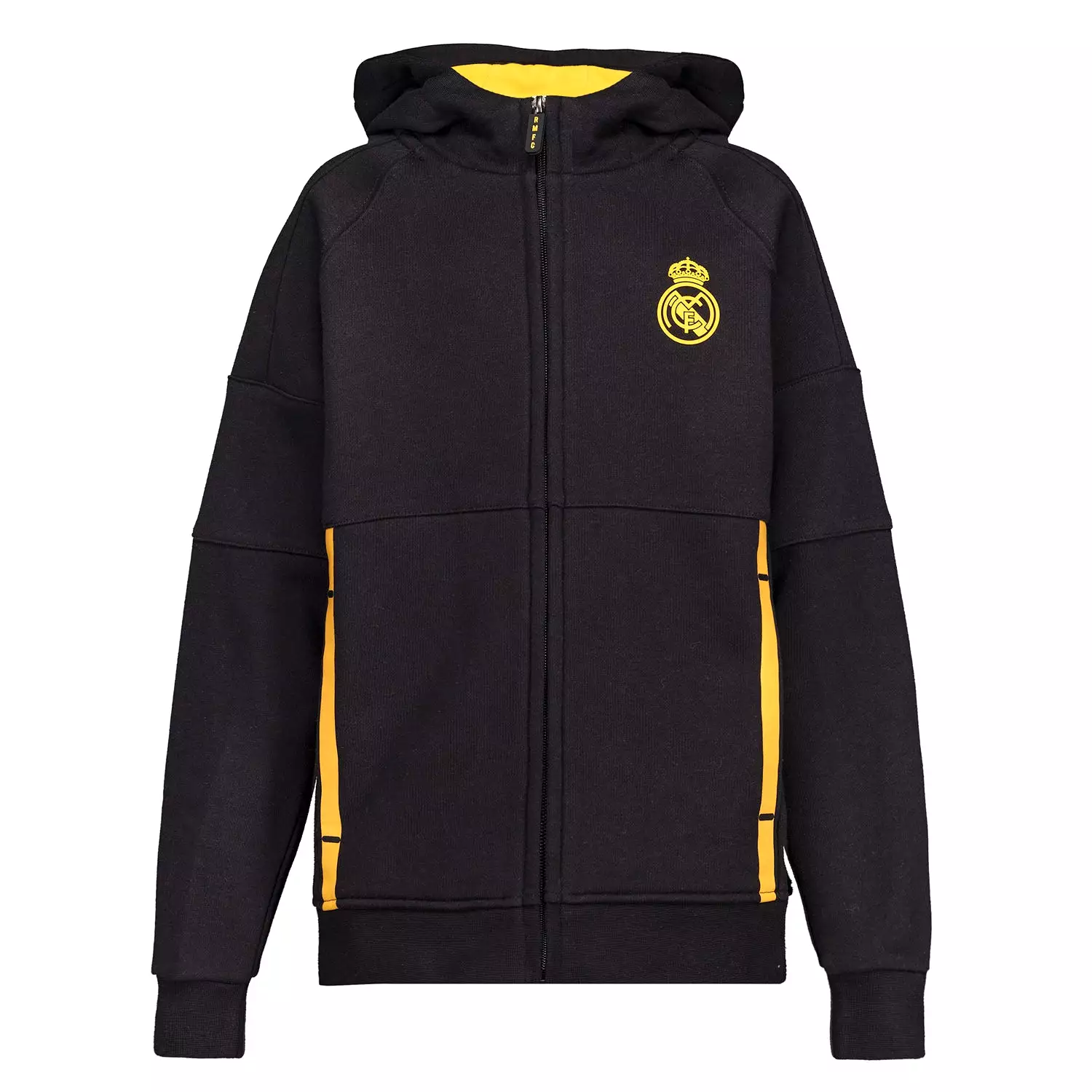 Chaqueta Chándal Niños Kids on Tour Real Madrid Bolsillo Cinta Negra