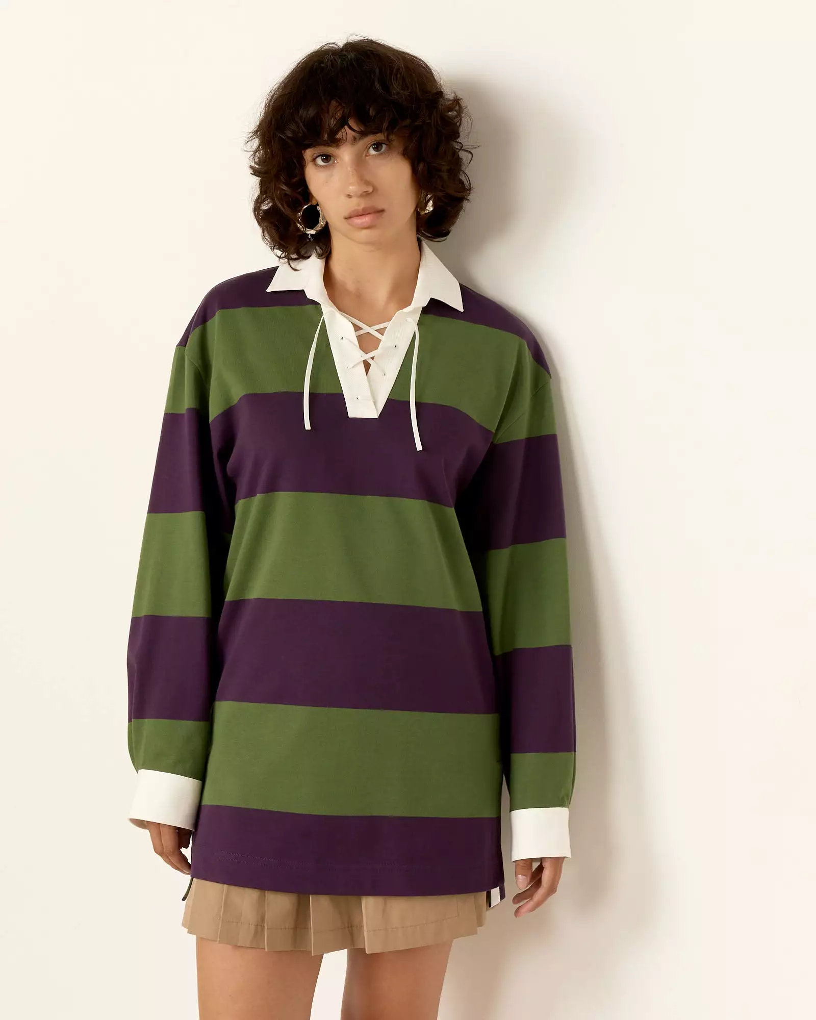 Chu Striped Rugby Shirt