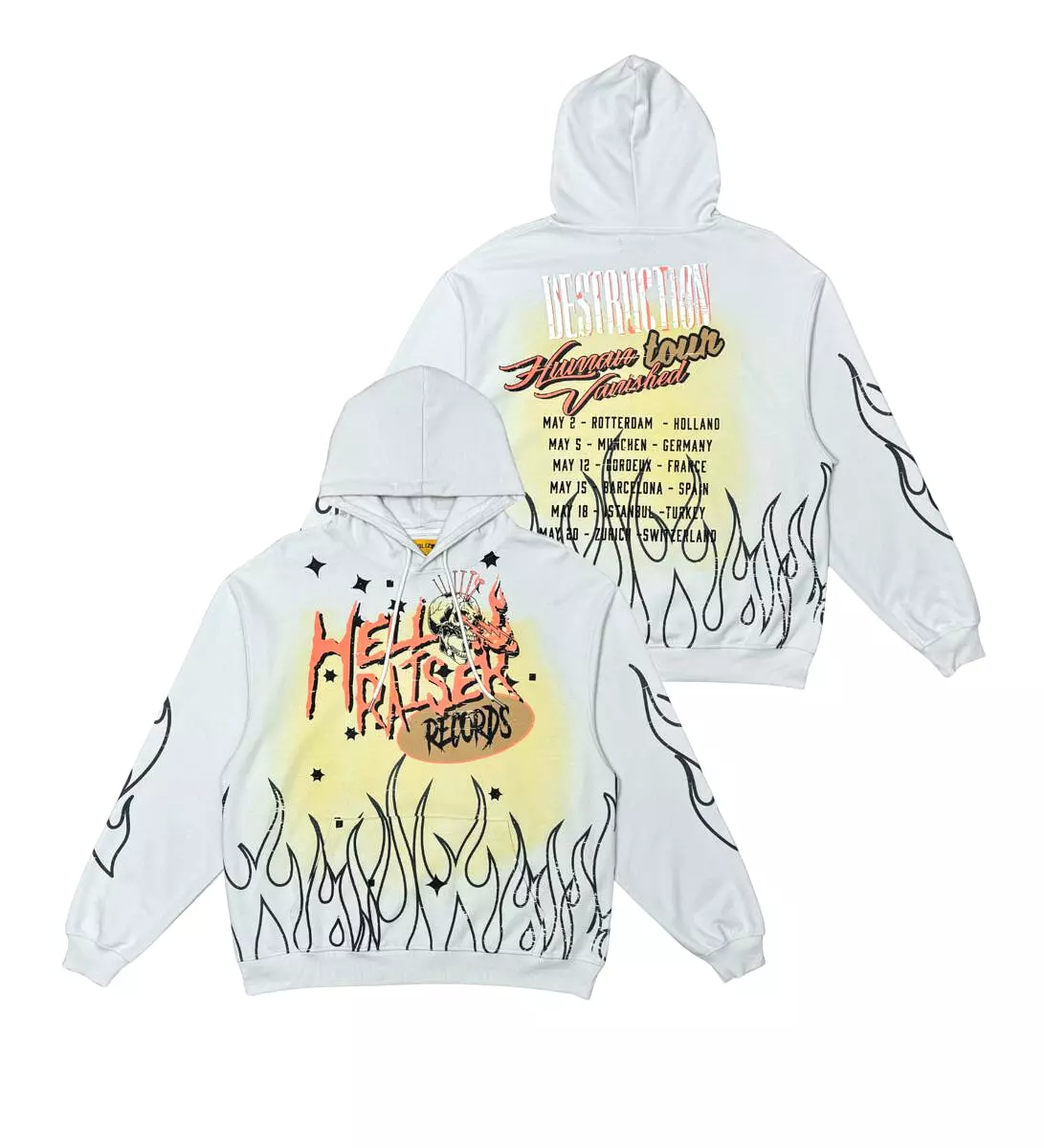 Civilized HELL RAISER TOUR HOODIES (STONE)