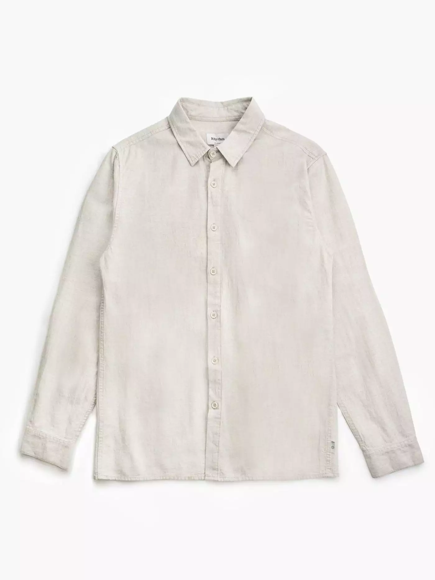 Classic Linen Long Sleeve Buttondown Shirt