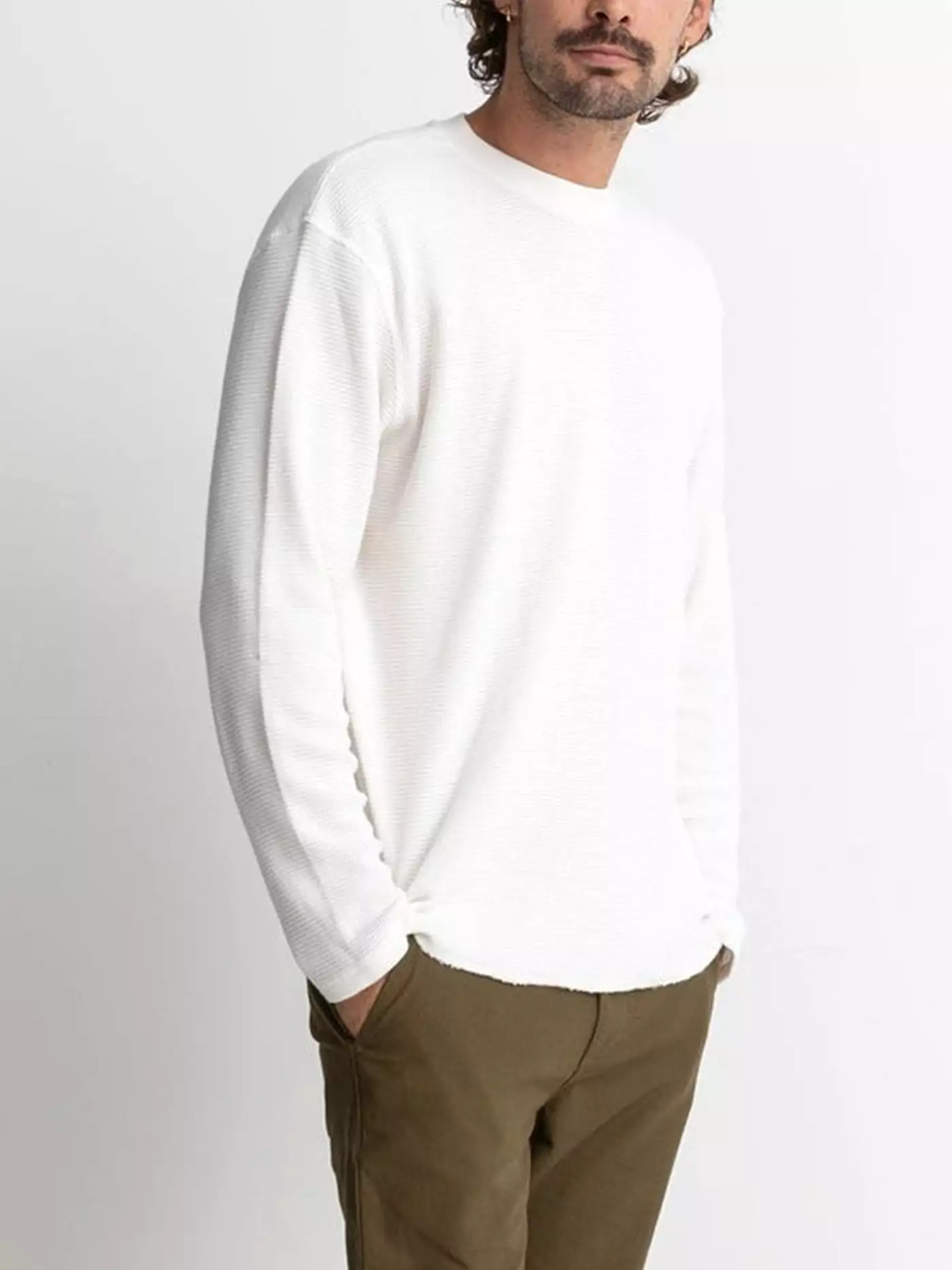 Classic Waffle Long Sleeve T-Shirt