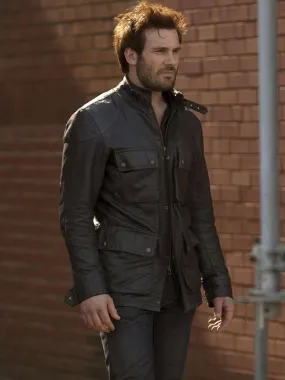 Clive Standen Taken Leather Jacket - New American Jackets