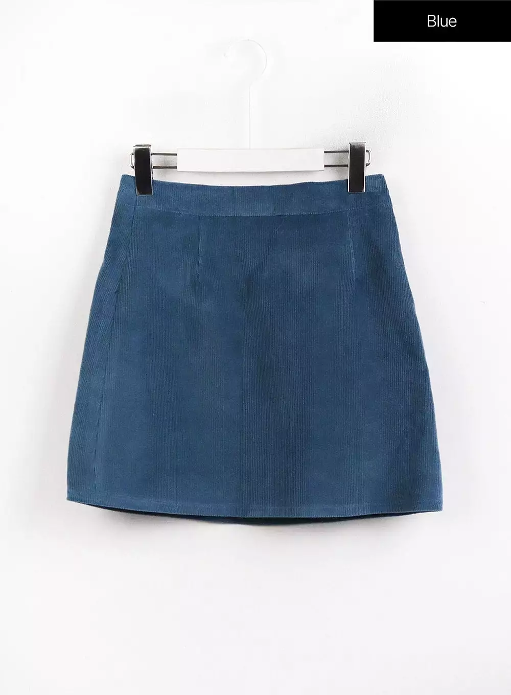 Corduroy Zipper Mini Skirt OJ423