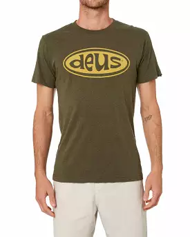 DEUS T-SHIRT SHINER Leaf Marle.