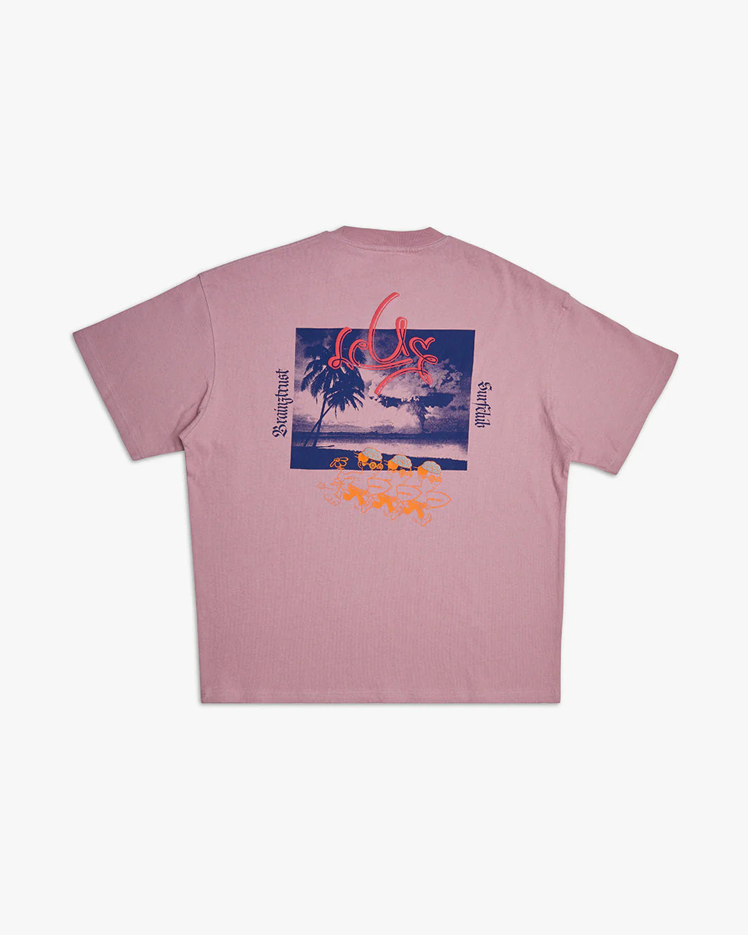 DEUS T-SHIRT TRUST ZEPHYR PINK