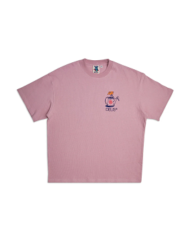 DEUS T-SHIRT TRUST ZEPHYR PINK