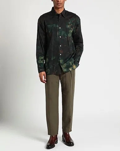 Dries Van Noten  |Camouflage Unisex Street Style Long Sleeves Cotton