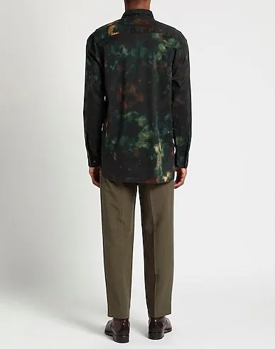 Dries Van Noten  |Camouflage Unisex Street Style Long Sleeves Cotton