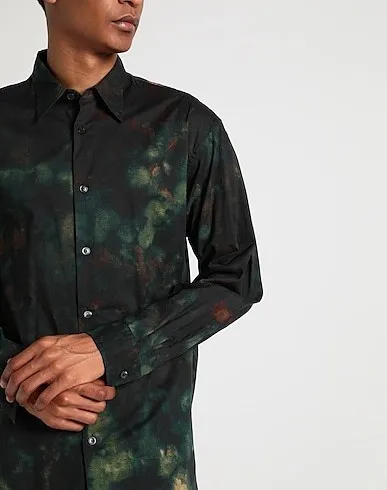 Dries Van Noten  |Camouflage Unisex Street Style Long Sleeves Cotton