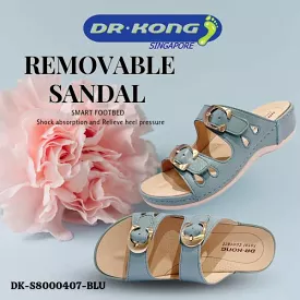 DR.KONG WOMEN REMOVABLE INSOLE SANDALS DK-S8000407-BLU(RP : $179)