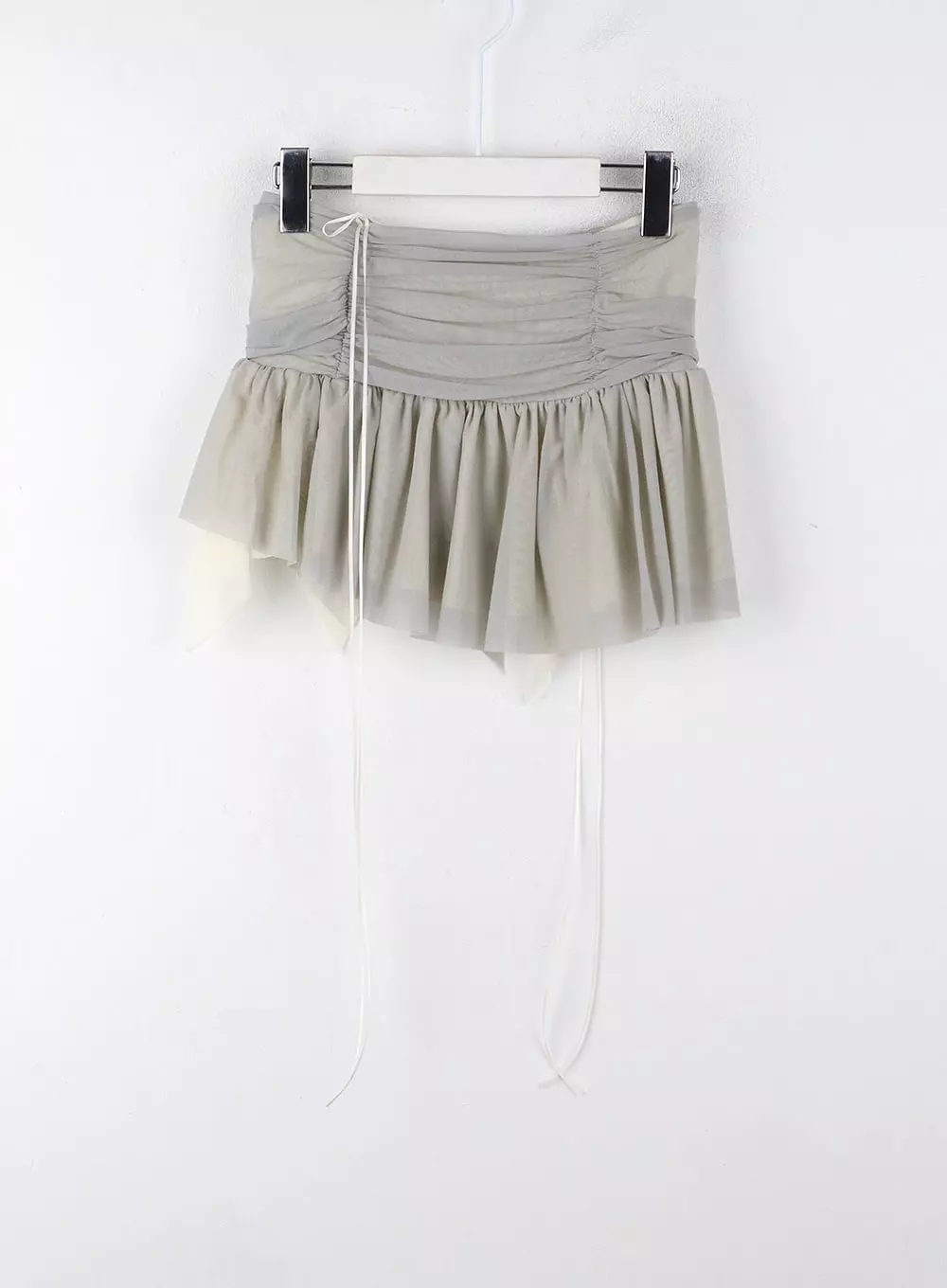 Fairy Ruffled Mesh Mini Skirt IJ402