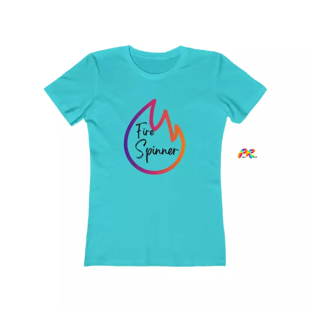 Fire Spinner Women's The Boyfriend T-Shirt