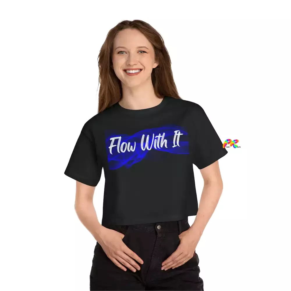 Flow With It Champion Women's Cropped T-Shirt