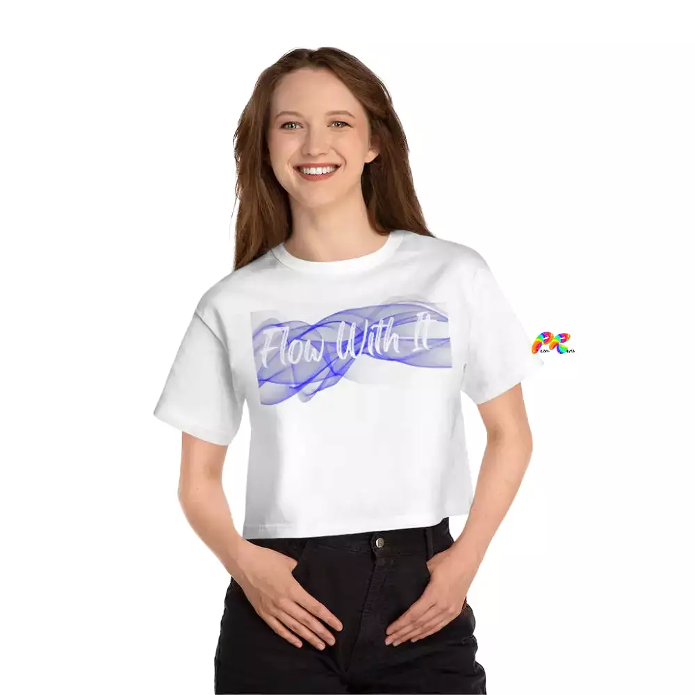 Flow With It Champion Women's Cropped T-Shirt