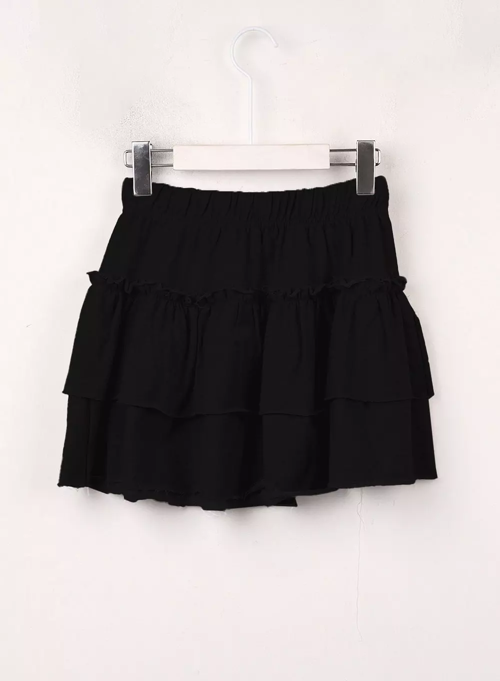 Frill Layered Mini Skirt IJ410