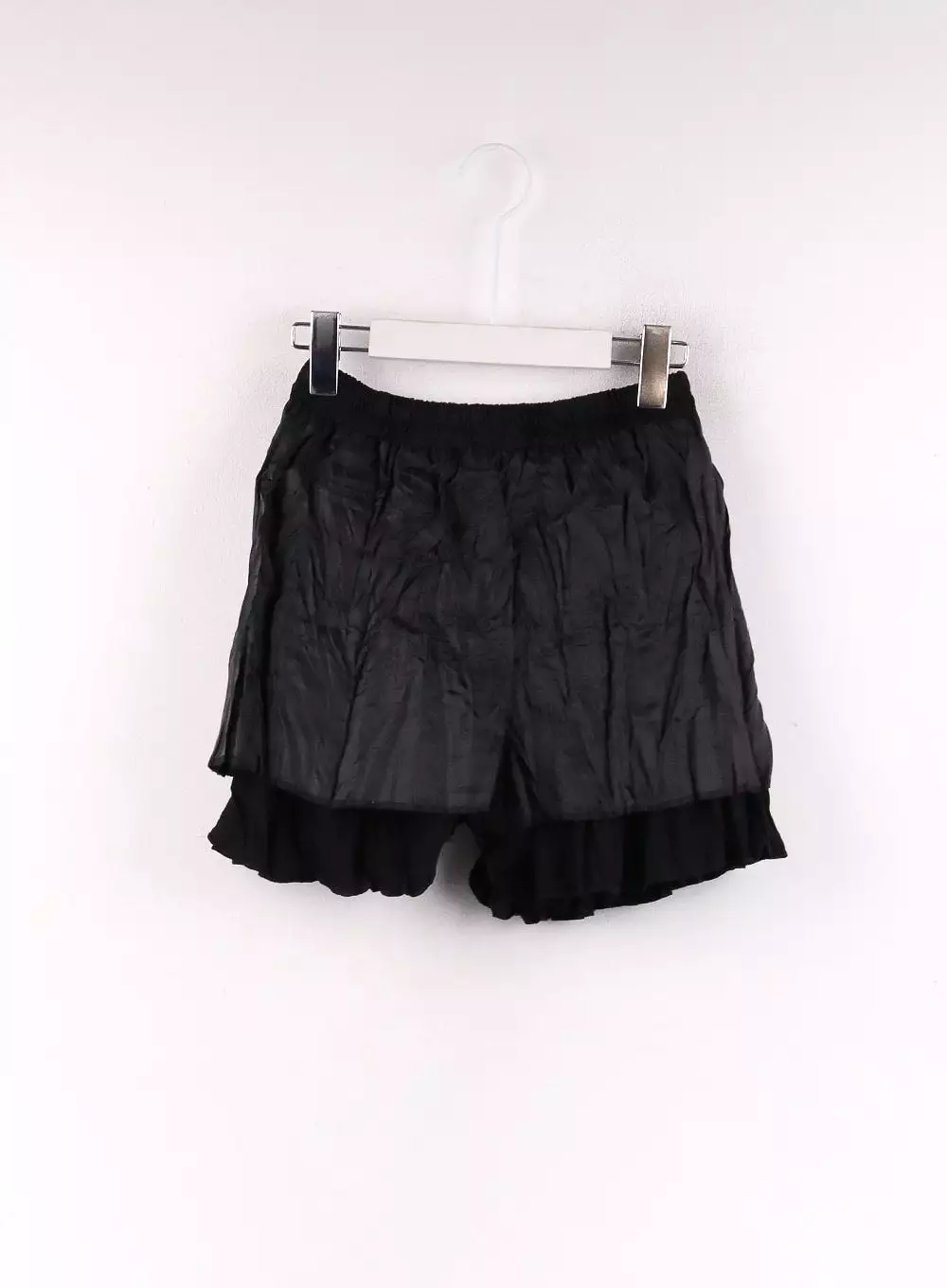 Frill Wrinkle Mini Skirt CF405