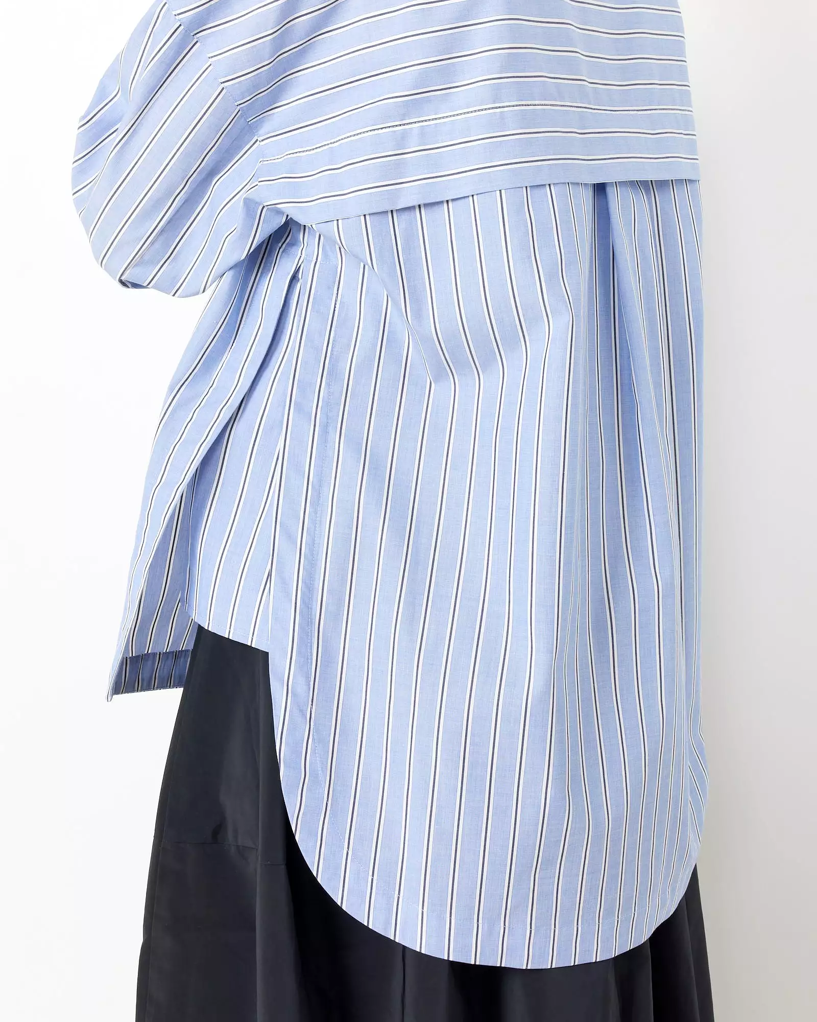 Gabe Oversized Shirt in Blue Multi