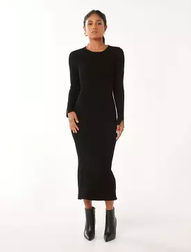 Georgia Petite Crew Neck Dress