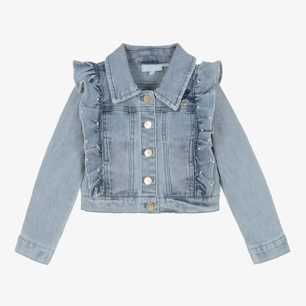 Girls Blue Denim Jacket