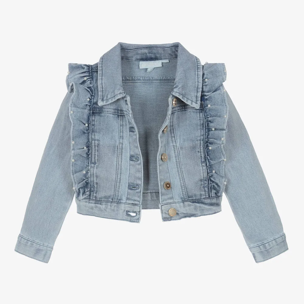 Girls Blue Denim Jacket