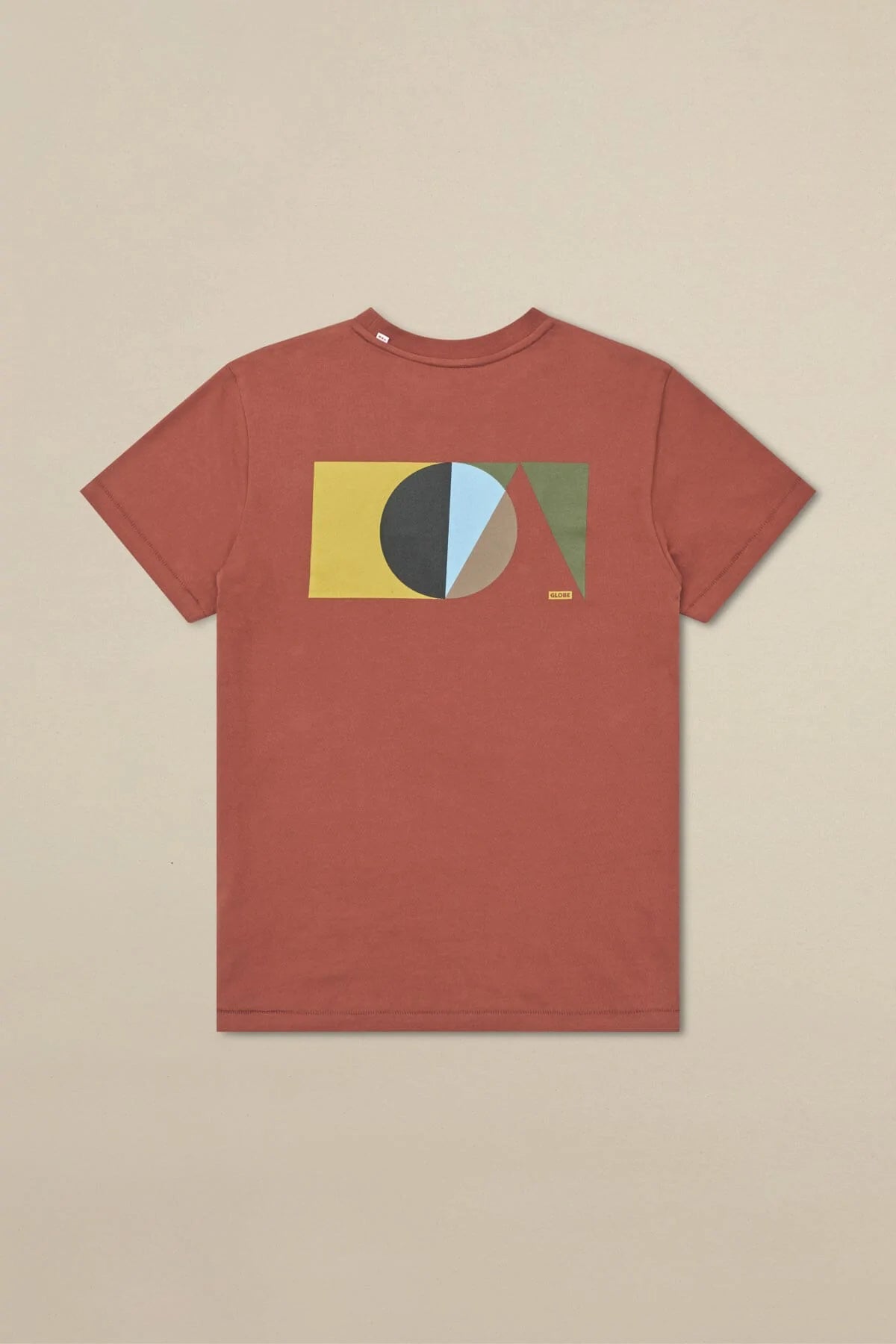 GLOBE T-SHIRT FLAG dark walnut