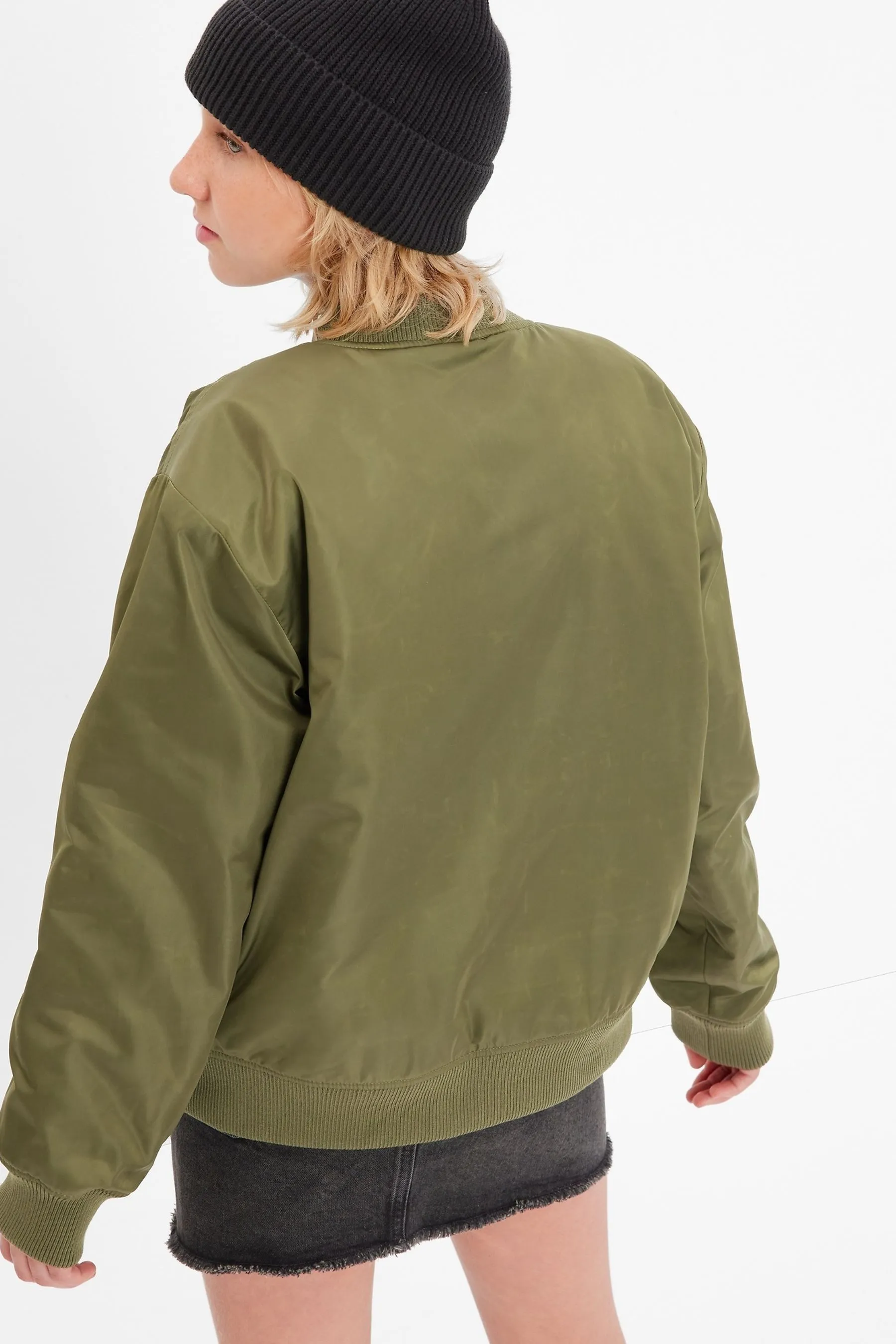 Green Bomber Jacket