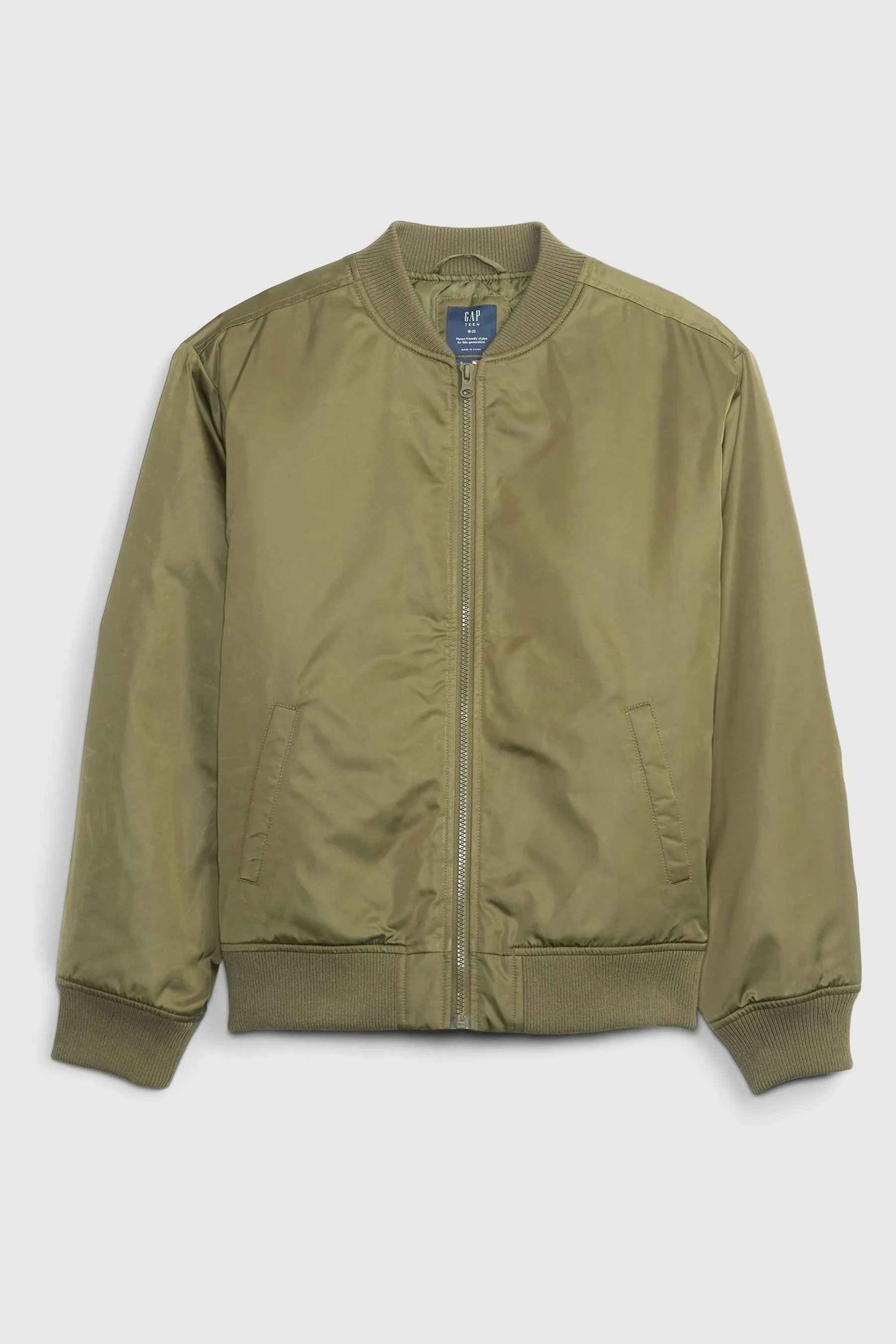 Green Bomber Jacket