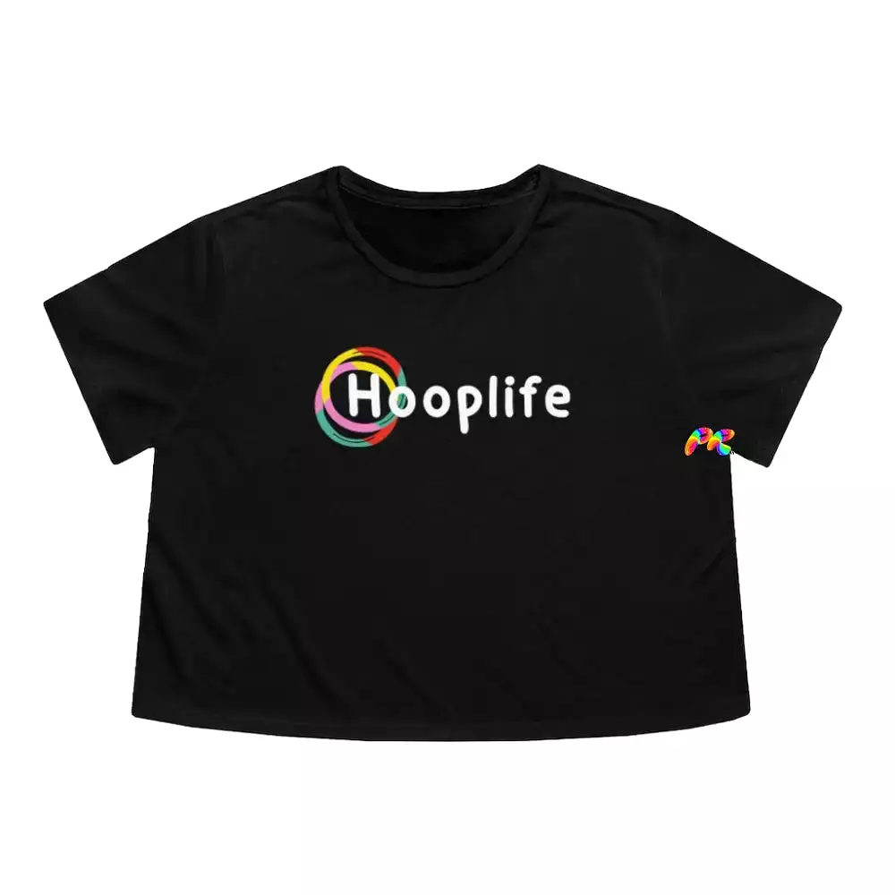 Hoop Life Women's Flowy Cropped T-Shirt