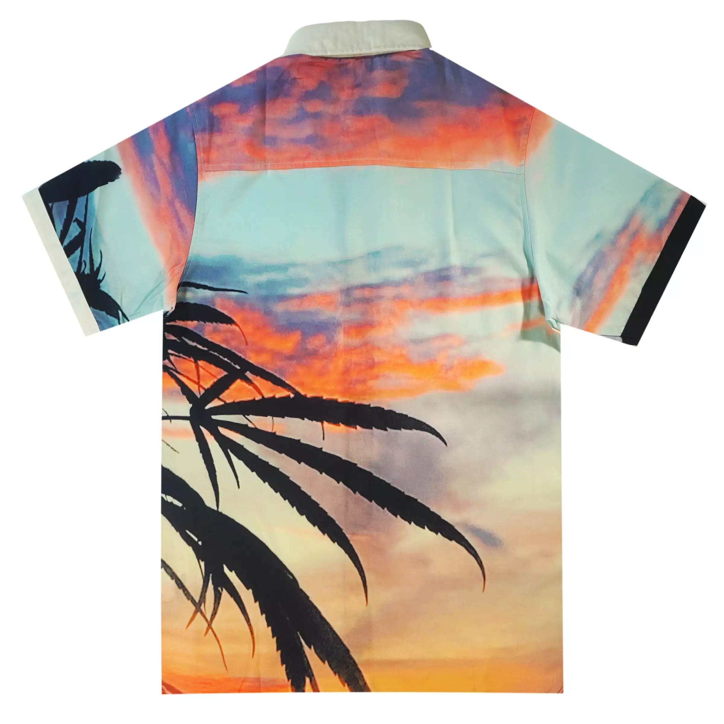 In The Clouds Button Up Shirt (Sunset) /D8