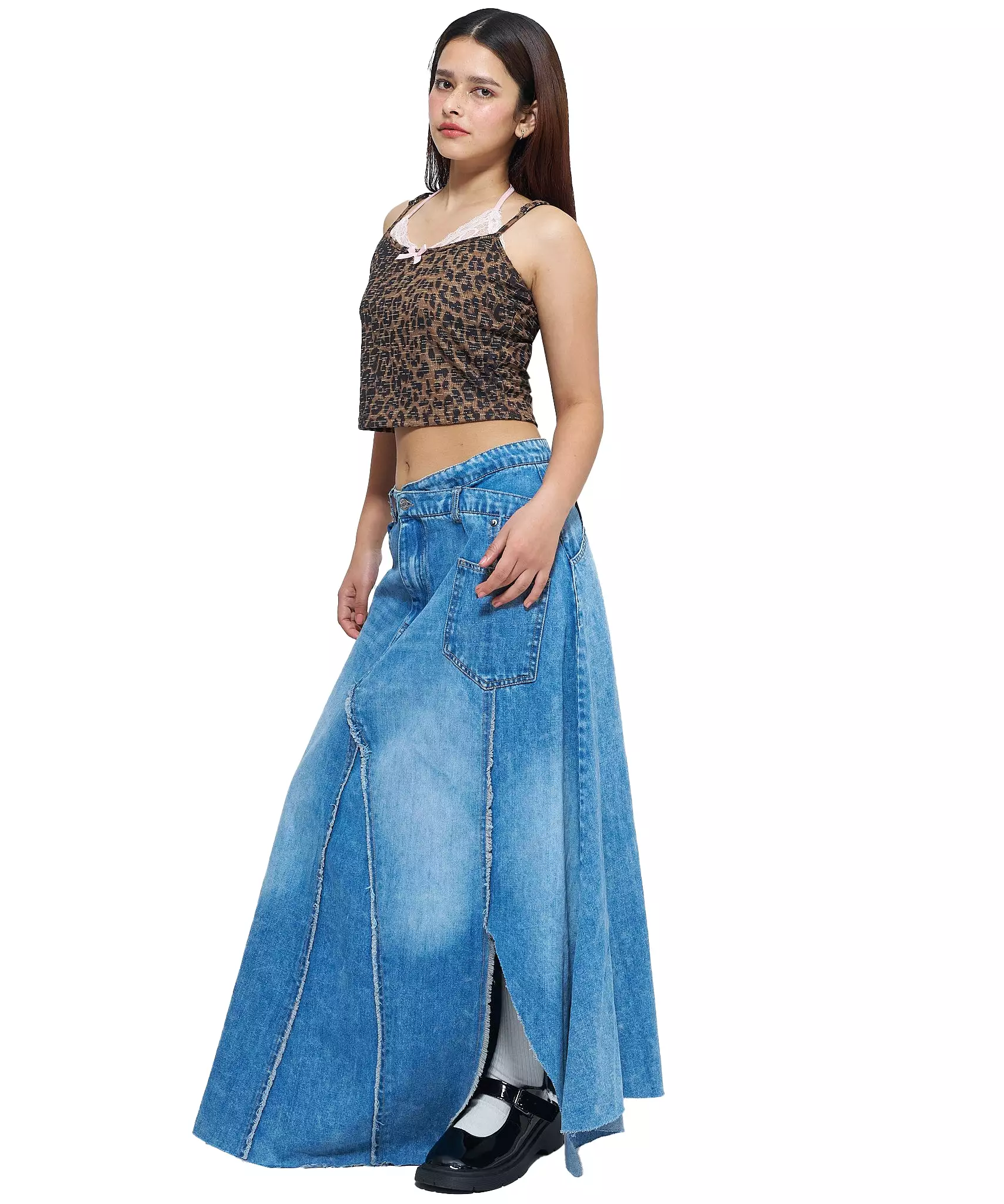 Isabella Denim Skirt