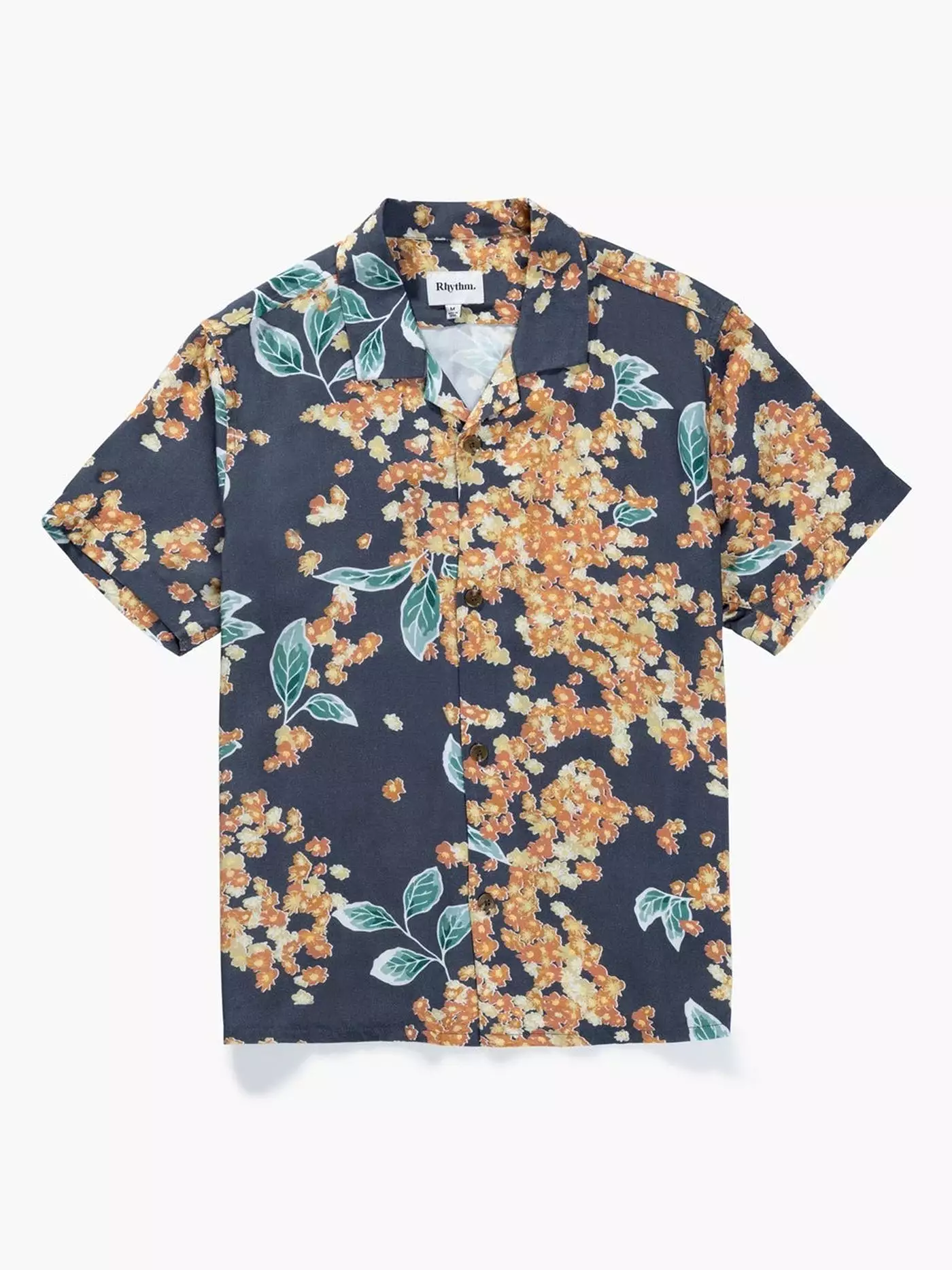 Isle Floral Cuban Short Sleeve Buttondown Shirt